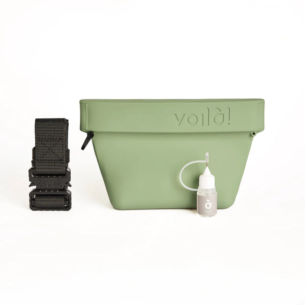 Voila treat pouch mini seafoam