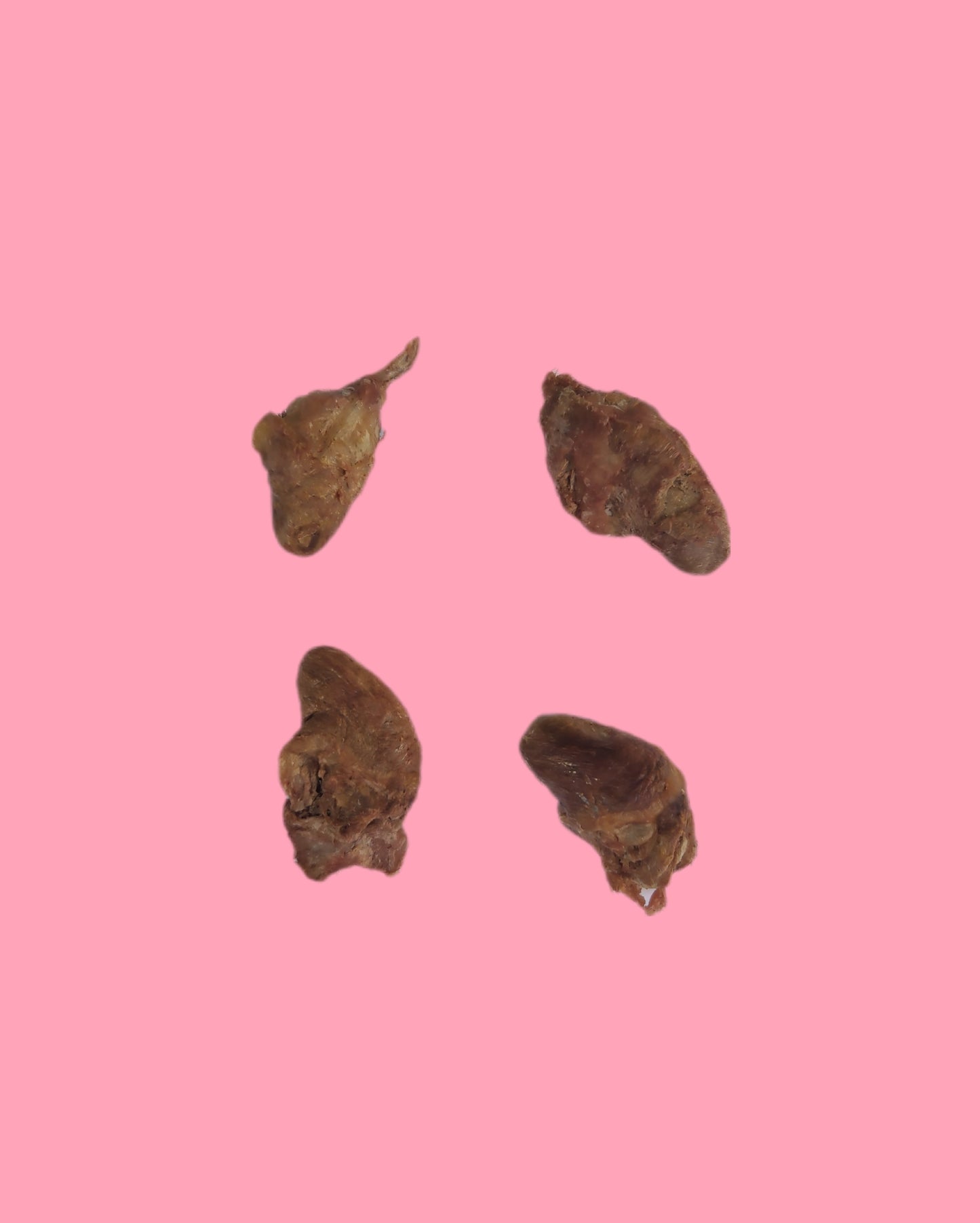 Freeze dried duck hearts