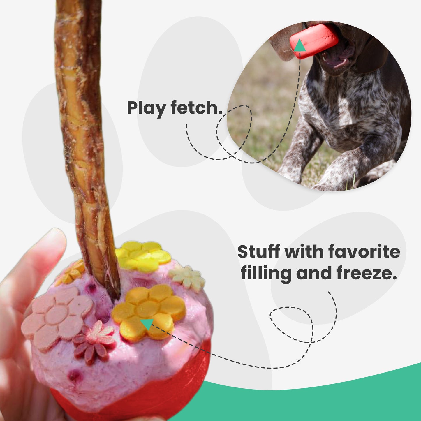 Bully grip - Bully stick & dental chew holder