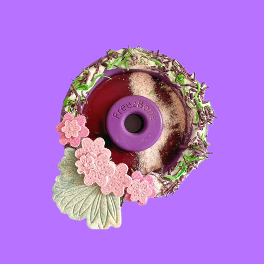 Freezbone Freezdonut slow feeder bowl