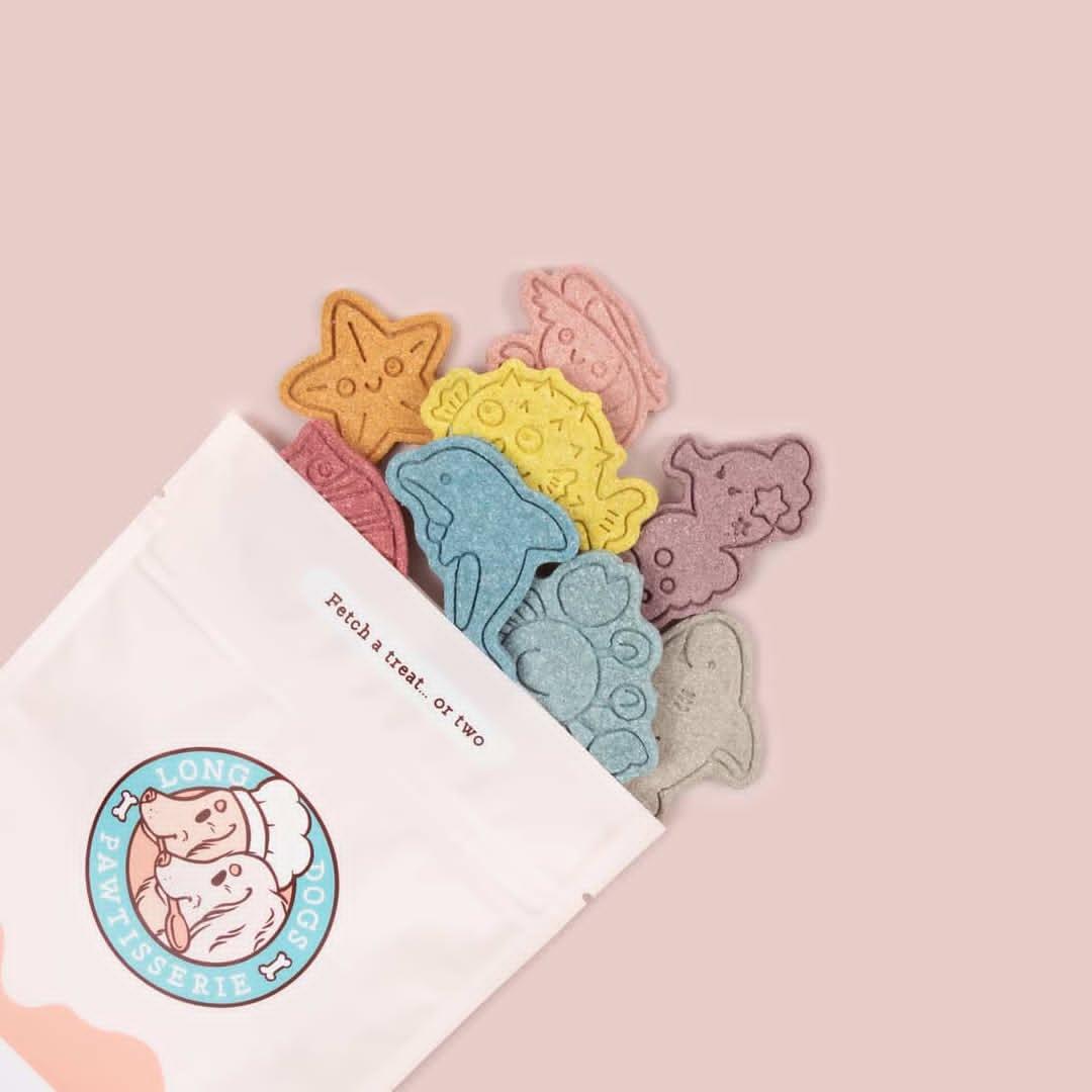 Longdogs pawtisserie dog cookies