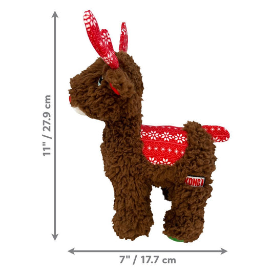 Kong Christmas sherps reindeer dog toy