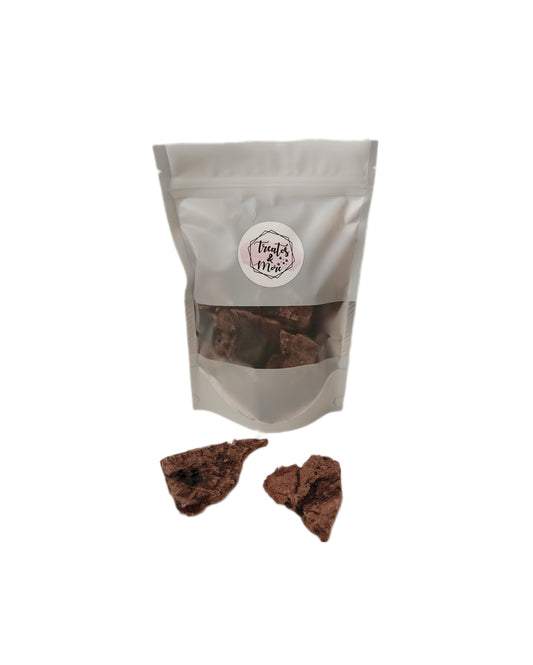 Pork lung crisp dog treats