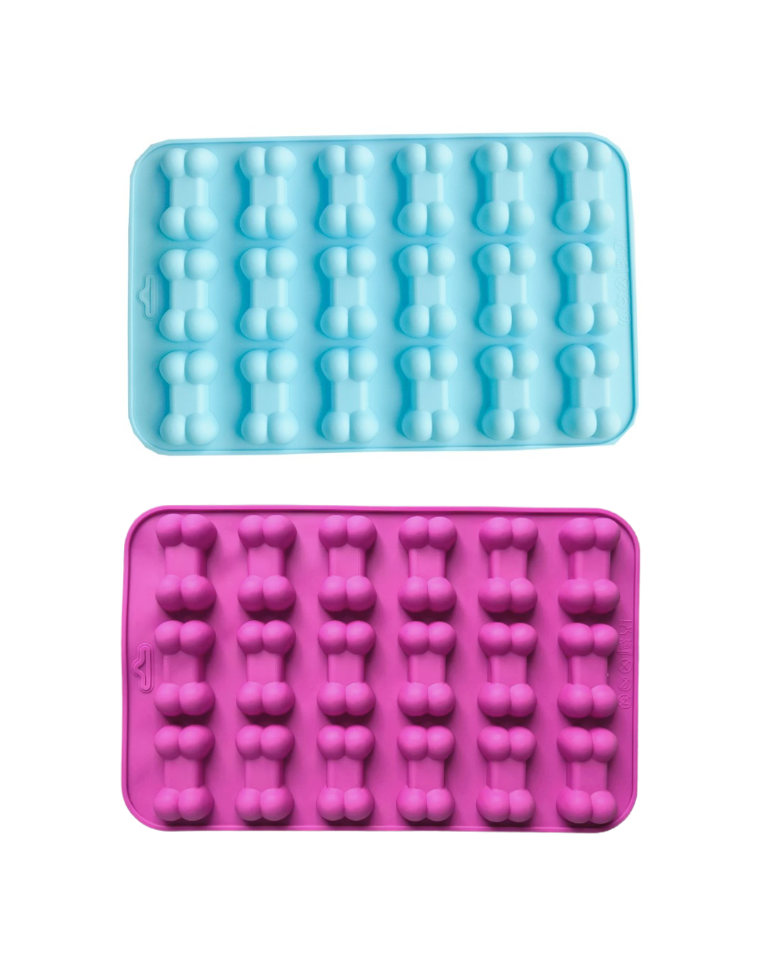 Bone silicone moulds for dog jelly