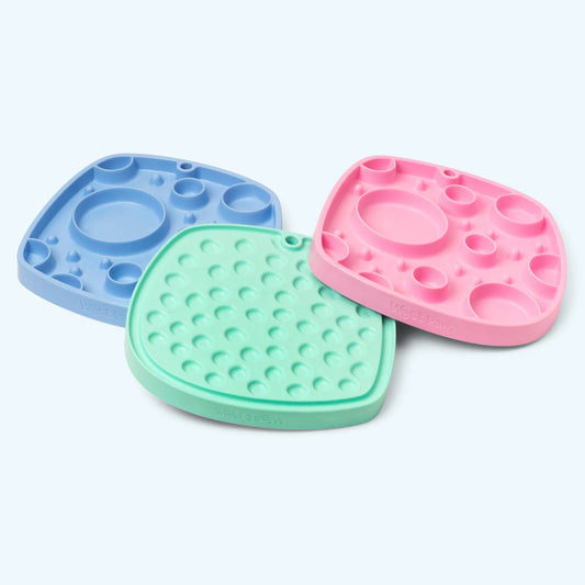 West Paw Limited Feast Mat - Bubblegum, mint and periwinkle