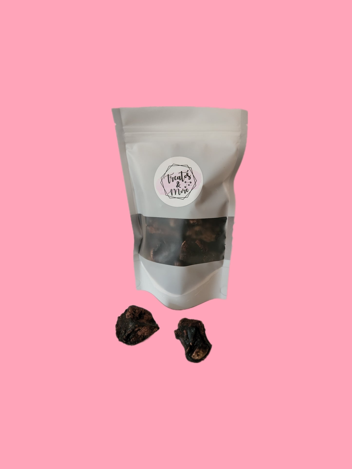 Lamb lung cubes - Dehydrated dog treats