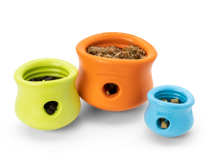 West Paw Toppl slow feeder bowl & treats dispenser