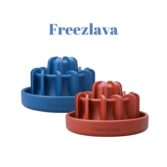 Freezbone freezlava enrichment toy for dgs