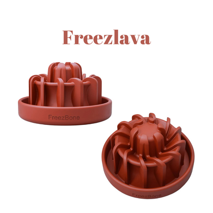 Freezbone freezlava enrichment toy for dgs