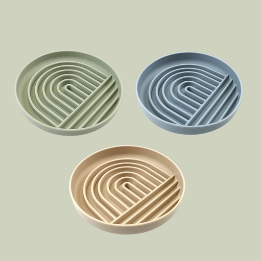 Aurora slow feeder bowl
