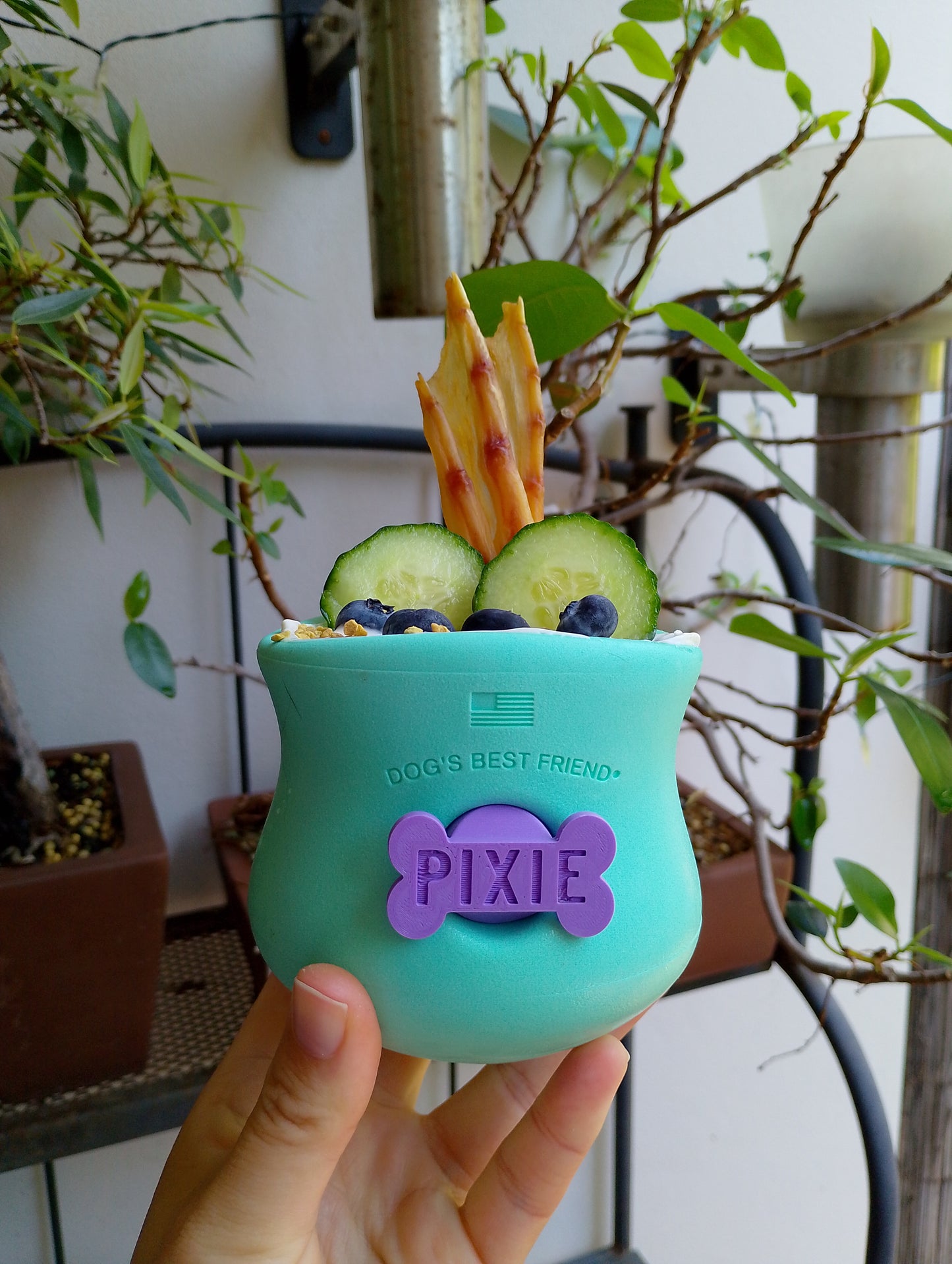 West Paw Toppl - Limited edition Periwinkle Bubblegum Mint