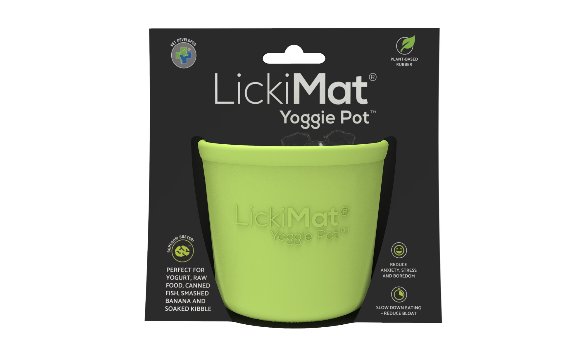 Lickimat Yoggie Pot - Slow feed bowl