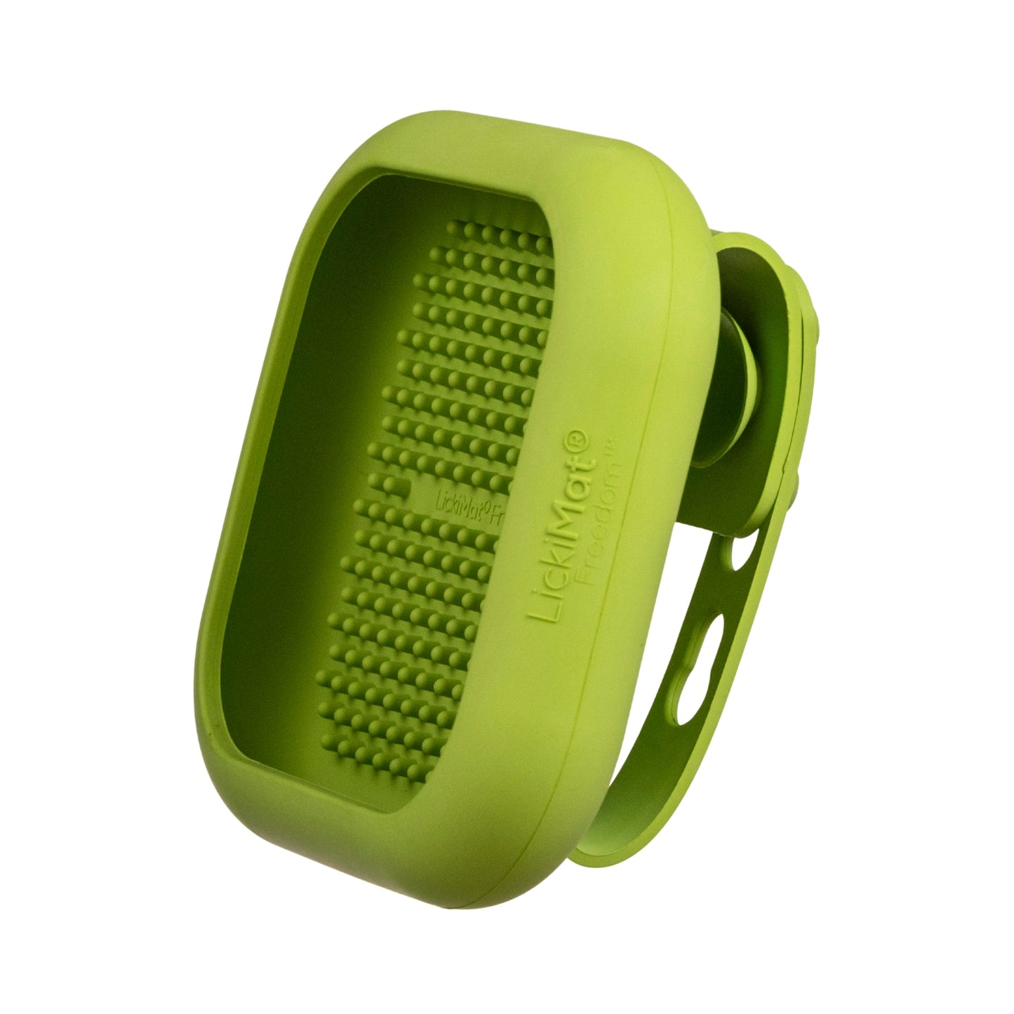 Lickimat CrateMate enrichment for dog crate