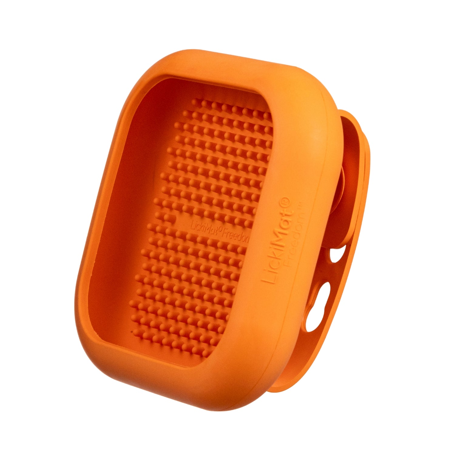 Lickimat CrateMate enrichment for dog crate