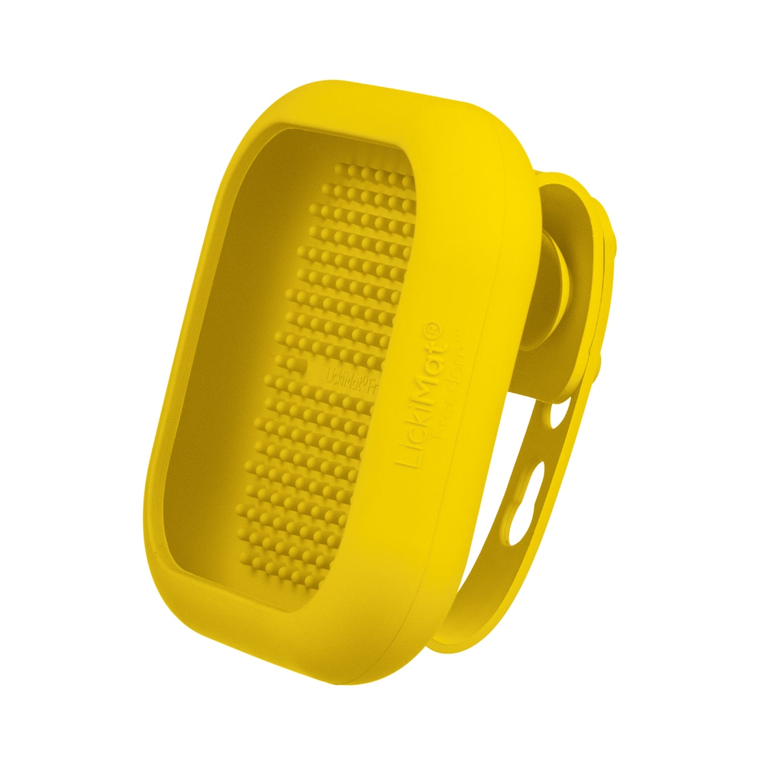 Lickimat CrateMate enrichment for dog crate