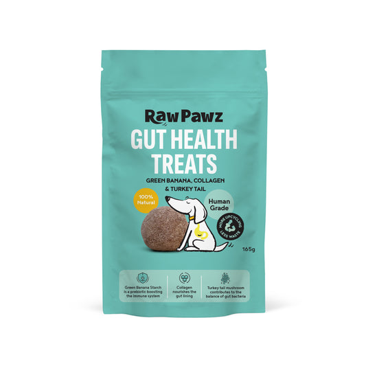 Raw Pawz gut health dog treats
