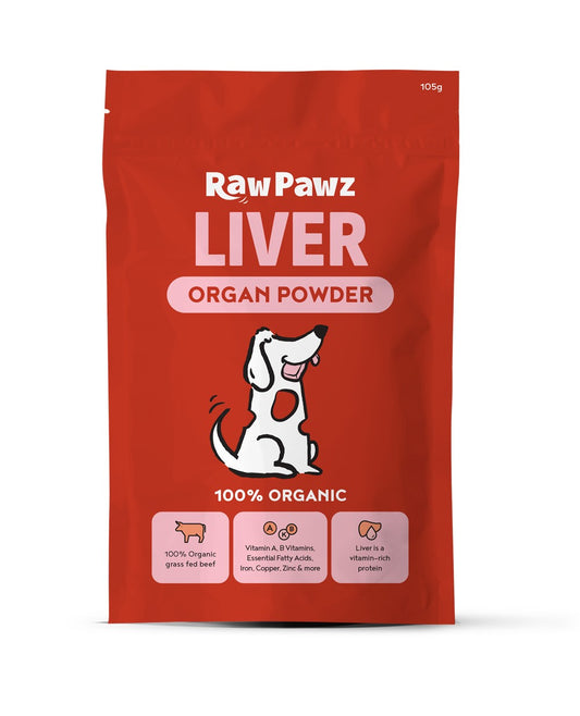 RawPawz - Organic Grass Fed Beef Liver Powder