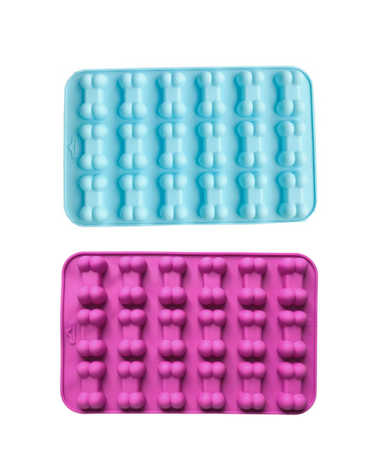 Bone silicone moulds for dog jelly