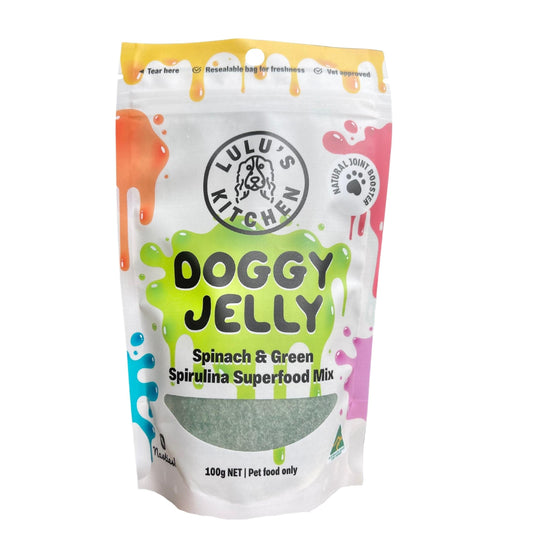 Lulus Kitchen Doggy Jelly - Green Spirulina