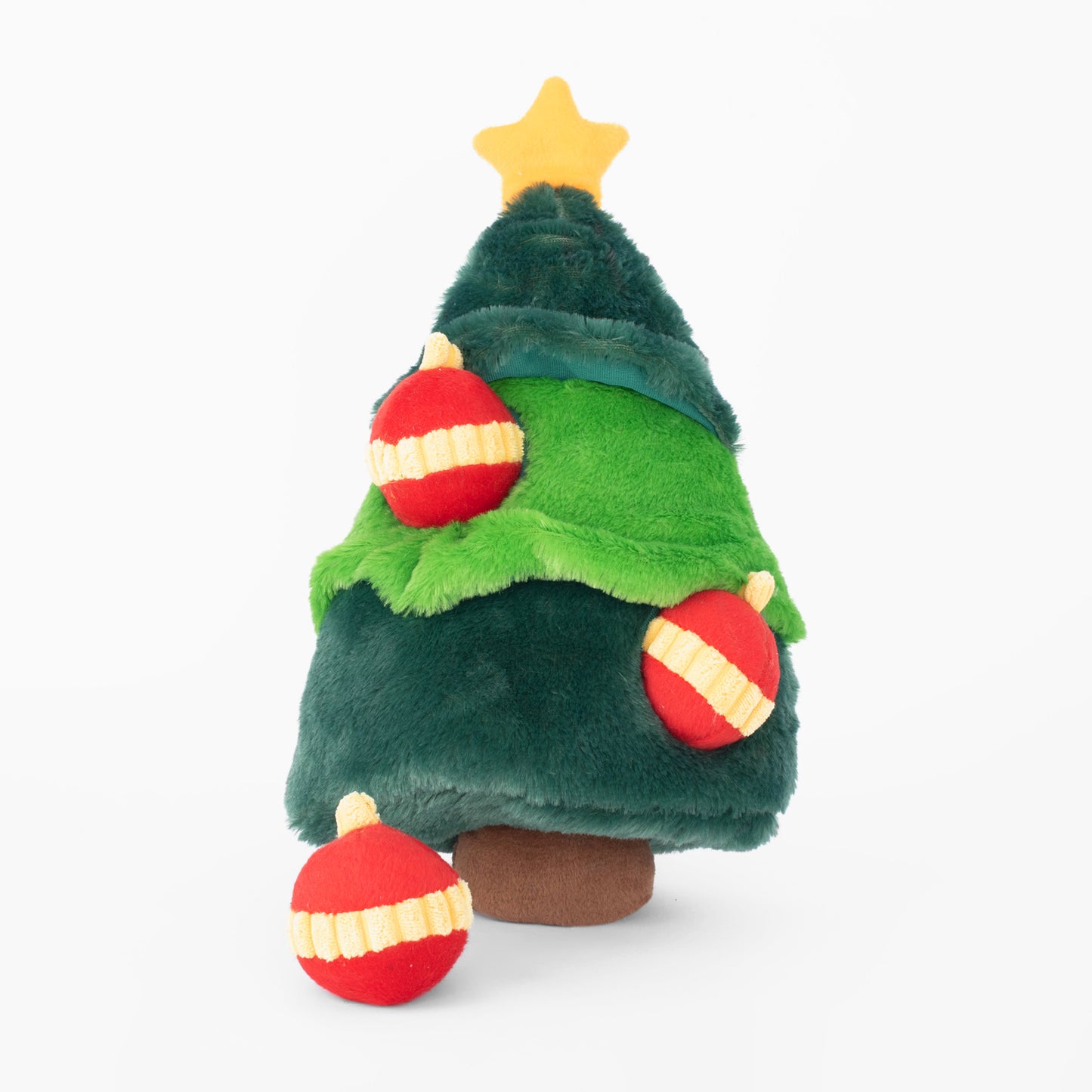 Zippy Paws Christmas Burrow Dog Toy - Christmas tree