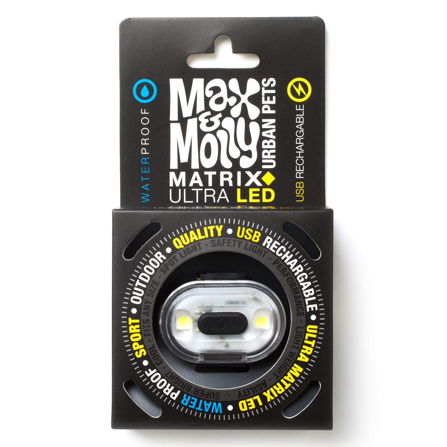 Max & Molly LED Pet safety light for dog collar