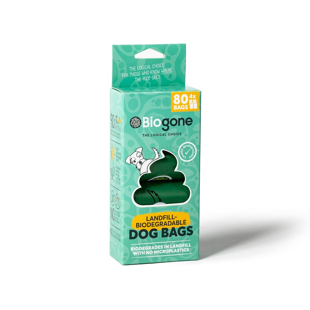Bio-Gone biodegradable dog poo waste bags