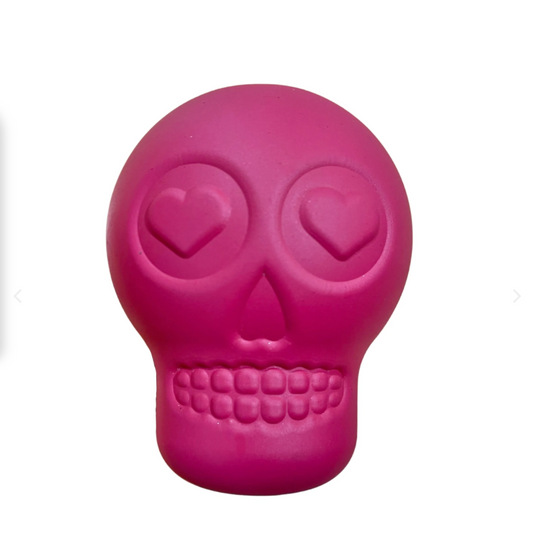 Sodapup Sugar Skull Pink Chew Toy