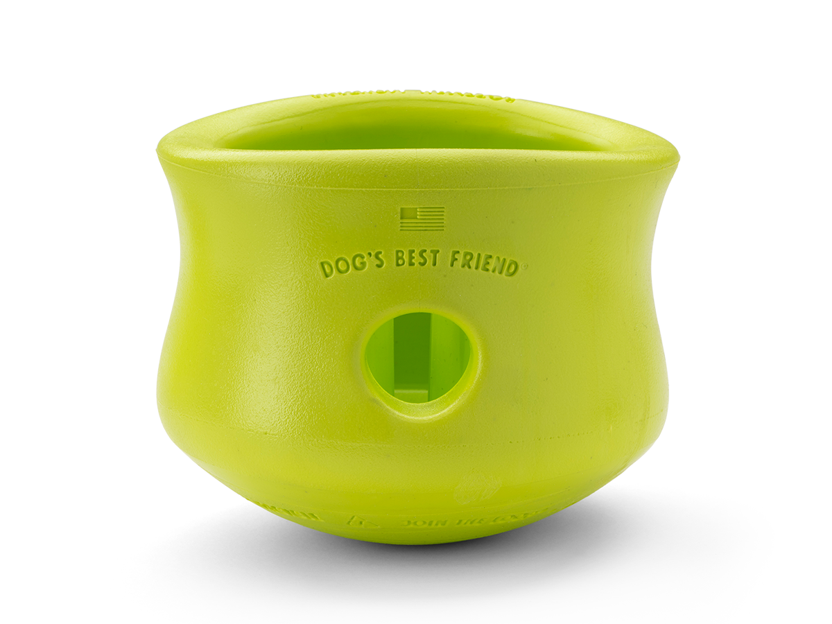 West Paw Toppl Slow Feeder Bowl Treat dispenser
