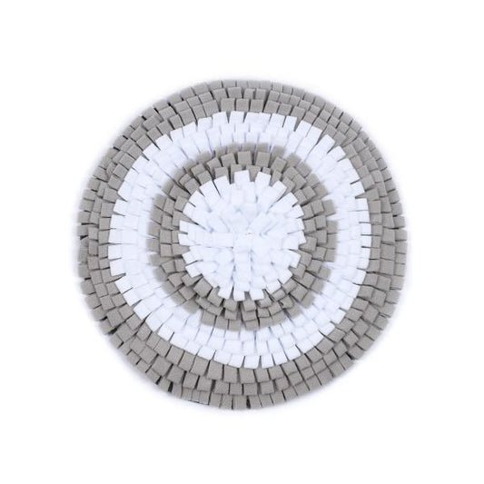 Grey ans white Snuffle Mat for dogs