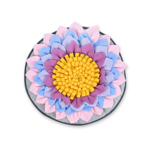 Lotus flower snuffle mat for dogs